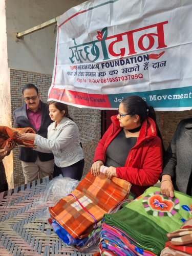 Blankets Distribution